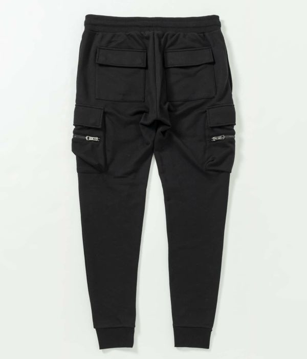 1PIU1UGUALE3 ブラック パーカー パンツ セットサイズ4