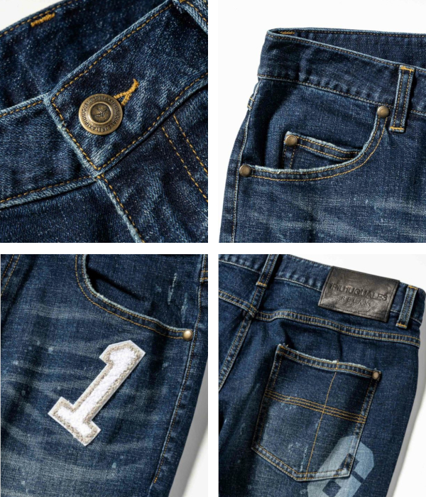 1PIU1UGUALE3 RELAX ウノピゥウノウグァーレトレ リラックス デニム