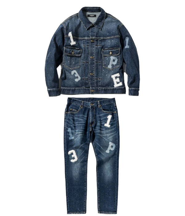 1PIU1UGUALE3 RELAX ウノピゥウノウグァーレトレ リラックス デニム