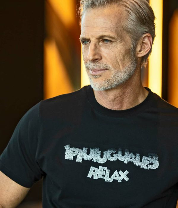 1PIU1UGUALE3 RELAX ウノピゥウノウグァーレトレ リラックス グラデーション3Dロゴ半袖Tシャツ tee カットソー カジュアル スポーツ シンプル | 1PIU1UGUALE3 RELAX | 11