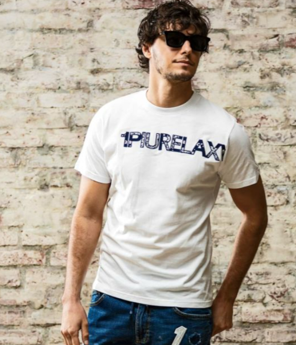1PIU1UGUALE3 RELAX ウノ ピュ ウノ ウグァーレ トレ リラックス ブランド ペイズリーロゴ半袖Tシャツ tシャツ カットソー | 1PIU1UGUALE3 RELAX | 03