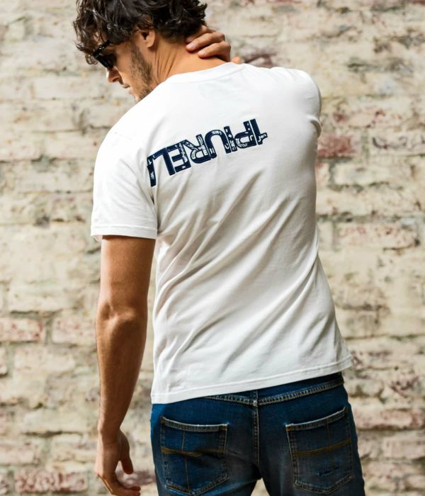 1PIU1UGUALE3 RELAX ウノ ピュ ウノ ウグァーレ トレ リラックス ブランド ペイズリーロゴ半袖Tシャツ tシャツ カットソー | 1PIU1UGUALE3 RELAX | 05