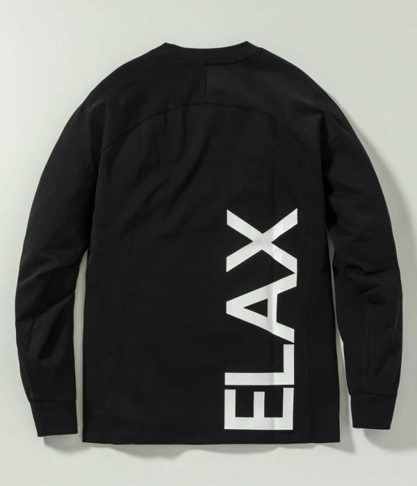 1PIU1UGUALE3 RELAX ウノピゥウノウグァーレトレ リラックス 縦ロゴロングTシャツ 長袖 ロンT カットソー カジュアル スポーツ | 1PIU1UGUALE3 RELAX | 16