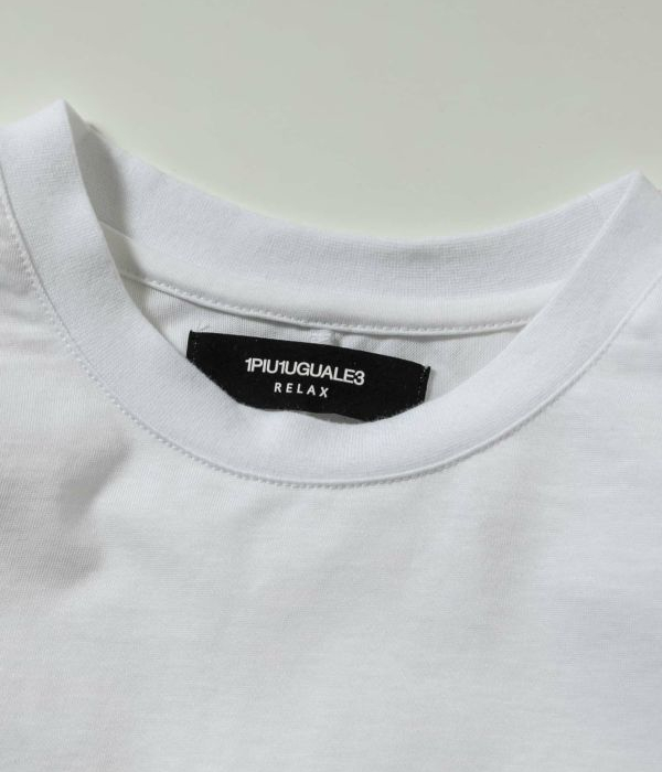 1PIU1UGUALE3 RELAX ウノピゥウノウグァーレトレ リラックス 縦ロゴロングTシャツ 長袖 ロンT カットソー カジュアル スポーツ | 1PIU1UGUALE3 RELAX | 08