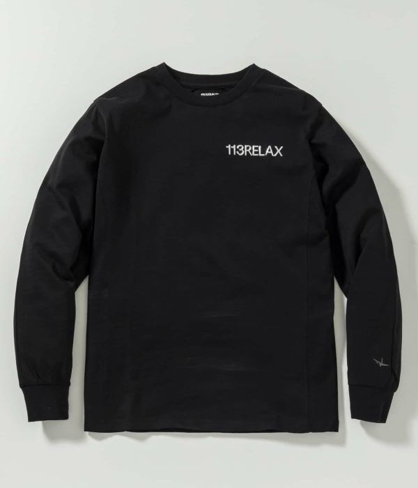 1PIU1UGUALE3 RELAX ウノピゥウノウグァーレトレ リラックス メタルロゴロングTシャツ 長袖 ロンT カットソー カジュアル スポーツ | 1PIU1UGUALE3 RELAX | 12