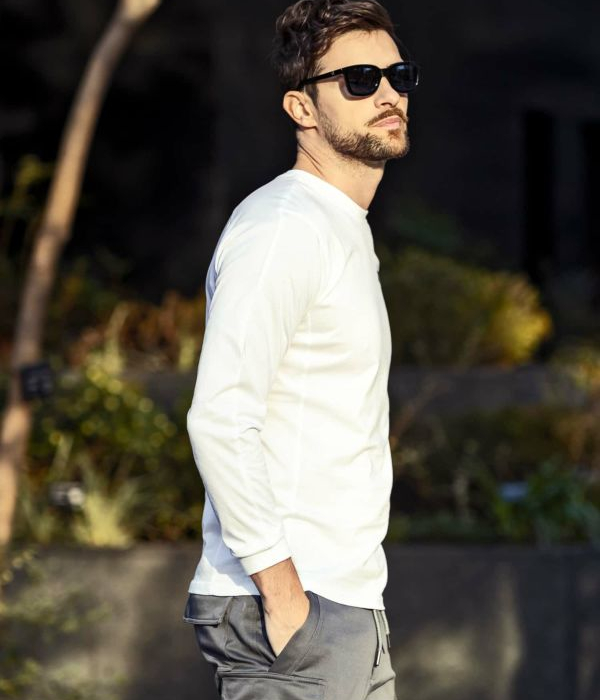 1PIU1UGUALE3 RELAX ウノピゥウノウグァーレトレ リラックス メタルロゴロングTシャツ 長袖 ロンT カットソー カジュアル スポーツ | 1PIU1UGUALE3 RELAX | 04