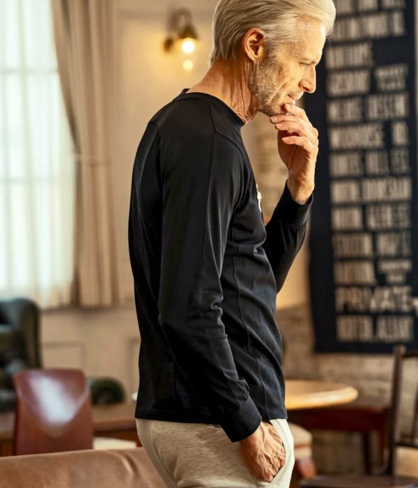 1PIU1UGUALE3 RELAX ウノピゥウノウグァーレトレ リラックス サガラ刺繍アーチロゴロングTシャツ 長袖 ロンT カットソー カジュアル スポーツ | 1PIU1UGUALE3 RELAX | 12