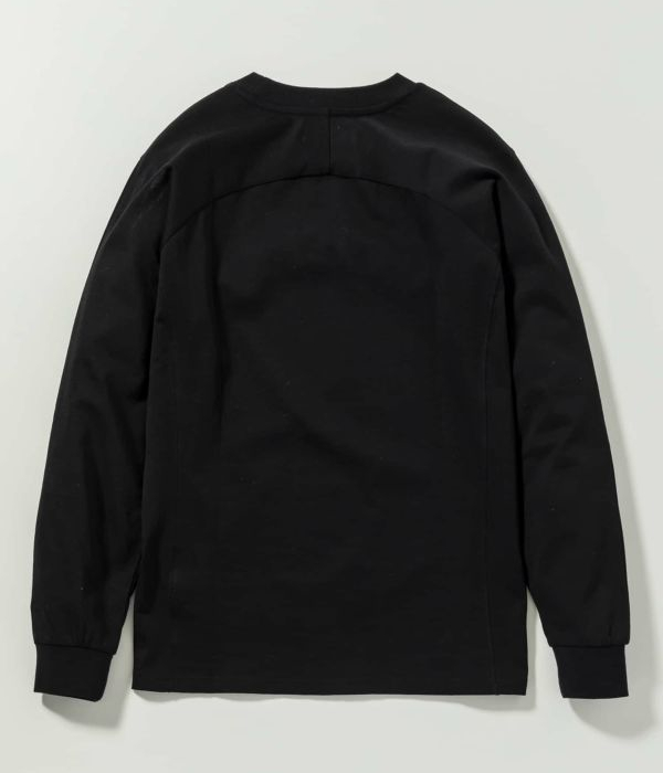 国内発送【1PIU1UGUALE】サガラ刺繍アーチロゴロングTシャツ 1PIU1UGUALE3 RELAX サガラ刺繍アーチロゴロングTシャツ | ウノ