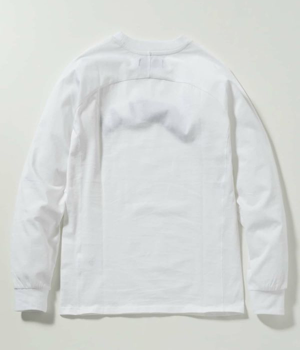 1PIU1UGUALE3 RELAX ウノピゥウノウグァーレトレ リラックス サガラ刺繍アーチロゴロングTシャツ 長袖 ロンT カットソー カジュアル スポーツ | 1PIU1UGUALE3 RELAX | 07