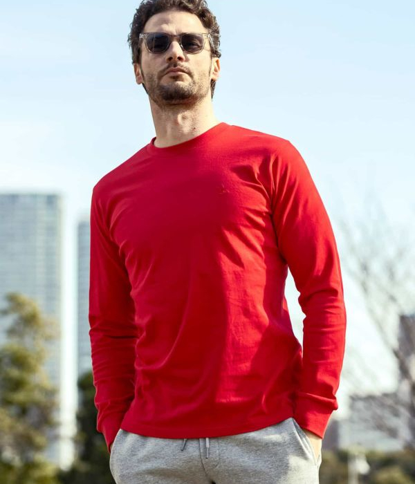 1PIU1UGUALE3 RELAX ウノピゥウノウグァーレトレ リラックス ベーシックTシャツ 長袖 ロンT カットソー メンズ カジュアル スポーツ | 1PIU1UGUALE3 RELAX | 01