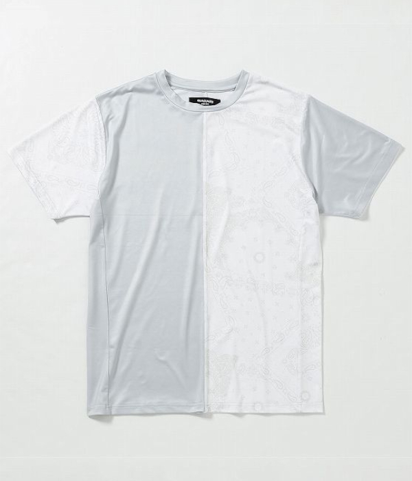 1PIU1UGUALE3 RELAX ウノピゥウノウグァーレトレ リラックス ペイズリーラッシュガード 半袖 メンズ Tシャツ レジャー プール 海 マリンスポーツ サーフィン | 1PIU1UGUALE3 RELAX | 12