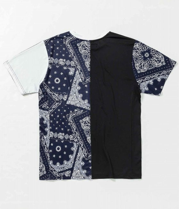 1PIU1UGUALE3 RELAX ウノピゥウノウグァーレトレ リラックス ペイズリーラッシュガード 半袖 メンズ Tシャツ レジャー プール 海 マリンスポーツ サーフィン | 1PIU1UGUALE3 RELAX | 07