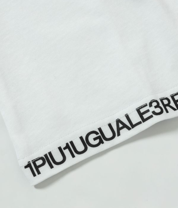 1PIU1UGUALE3 RELAX ウノピゥウノウグァーレトレ リラックス ネックロゴTシャツ メンズ 半袖 男性 カジュアル スポーツ トレーニング ジム 春夏 | 1PIU1UGUALE3 RELAX | 12