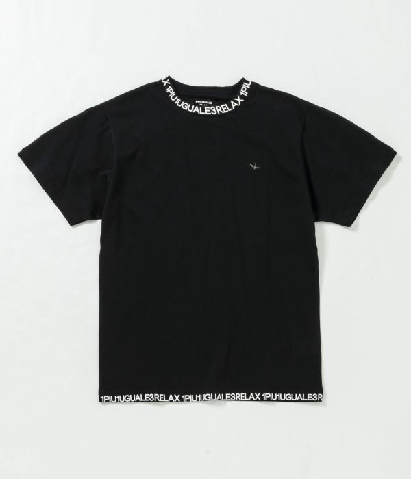 1PIU1UGUALE3 RELAX ウノピゥウノウグァーレトレ リラックス ネックロゴTシャツ メンズ 半袖 男性 カジュアル スポーツ トレーニング ジム 春夏 | 1PIU1UGUALE3 RELAX | 04