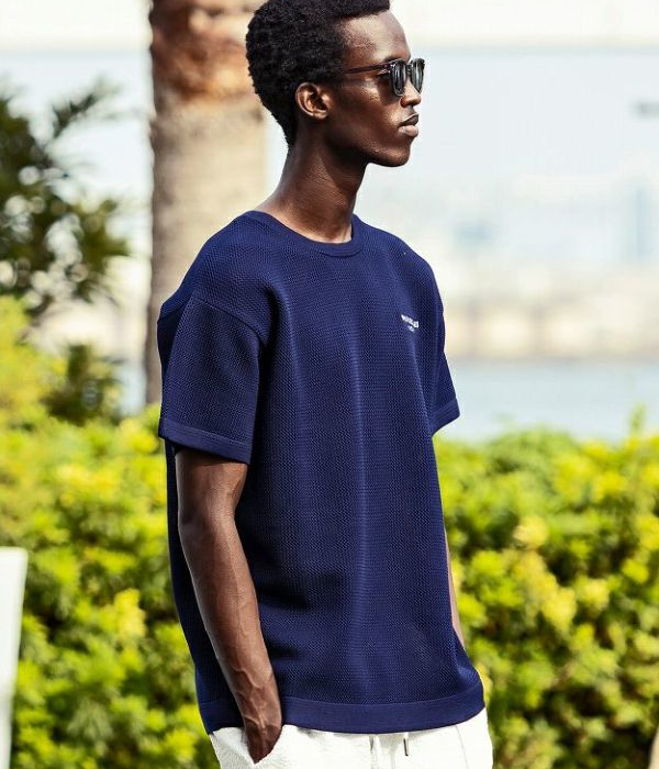 1PIU1UGUALE3 RELAX ウノピゥウノウグァーレトレ リラックス メッシュニットTシャツ 半袖 メンズ カットソー カジュアル リゾート 夏 男性 | 1PIU1UGUALE3 RELAX | 12