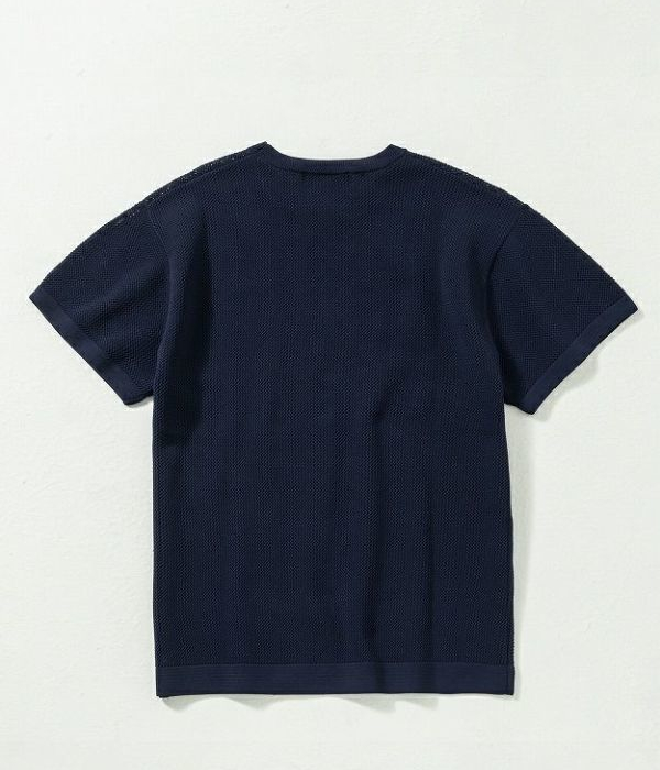 1PIU1UGUALE3 RELAX ウノピゥウノウグァーレトレ リラックス メッシュニットTシャツ 半袖 メンズ カットソー カジュアル リゾート 夏 男性 | 1PIU1UGUALE3 RELAX | 15