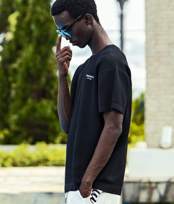 1PIU1UGUALE3 RELAX ウノピゥウノウグァーレトレ リラックス メッシュニットTシャツ 半袖 メンズ カットソー カジュアル リゾート 夏 男性 | 1PIU1UGUALE3 RELAX | 08