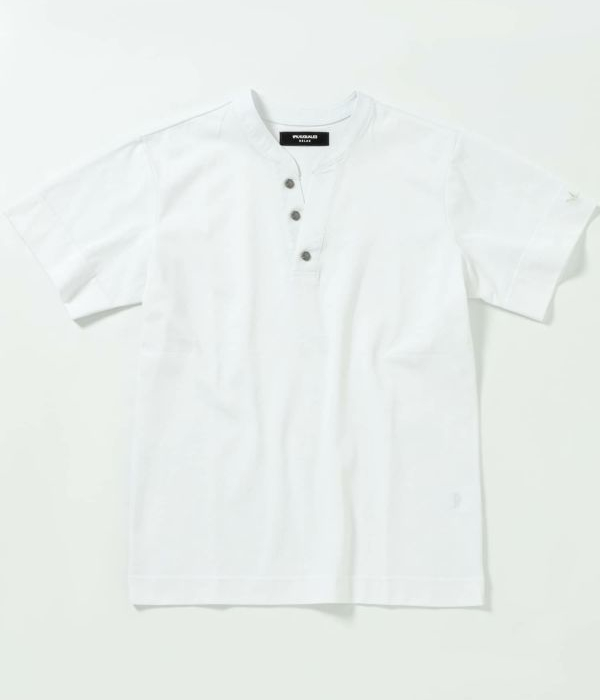 1PIU1UGUALE3 RELAX ウノピゥウノウグァーレトレ リラックス ヘンリーネックTシャツ メンズ 半袖 男性 カットソー ラグジュアリー カジュアル 春夏 インナー | 1PIU1UGUALE3 RELAX | 06