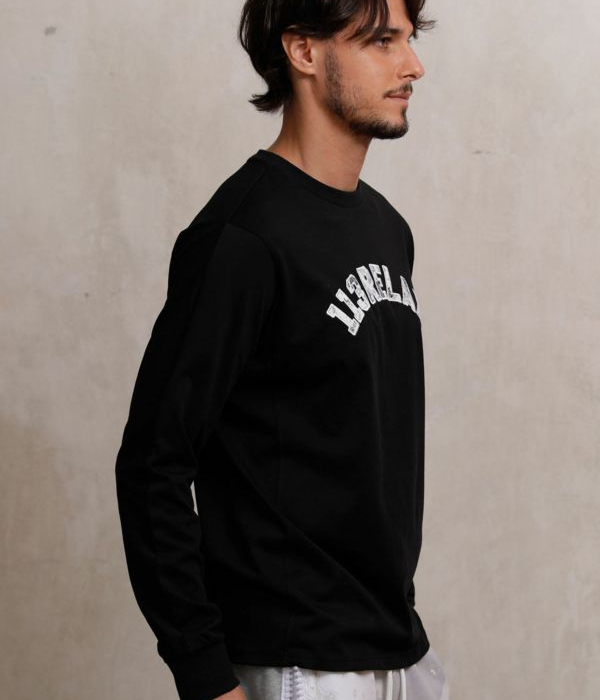 1PIU1UGUALE3 RELAX ウノピゥウノウグァーレトレ リラックス ペイズリーロゴロングTシャツ 長袖 ロンT メンズ カットソー カジュアル スポーツ ブランド | 1PIU1UGUALE3 RELAX | 10