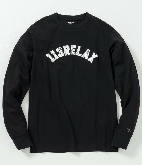 1PIU1UGUALE3 RELAX ウノピゥウノウグァーレトレ リラックス ペイズリーロゴロングTシャツ 長袖 ロンT メンズ カットソー カジュアル スポーツ ブランド | 1PIU1UGUALE3 RELAX | 13