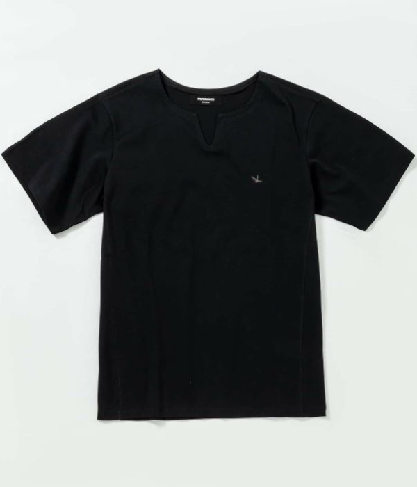 1PIU1UGUALE3 RELAX ウノピゥウノウグァーレトレ リラックス シルケットキーネックTシャツ メンズ 半袖 カットソー カジュアル きれいめ おしゃれ ブランド | 1PIU1UGUALE3 RELAX | 12