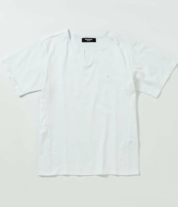 1PIU1UGUALE3 RELAX ウノピゥウノウグァーレトレ リラックス シルケットキーネックTシャツ メンズ 半袖 カットソー カジュアル きれいめ おしゃれ ブランド | 1PIU1UGUALE3 RELAX | 05