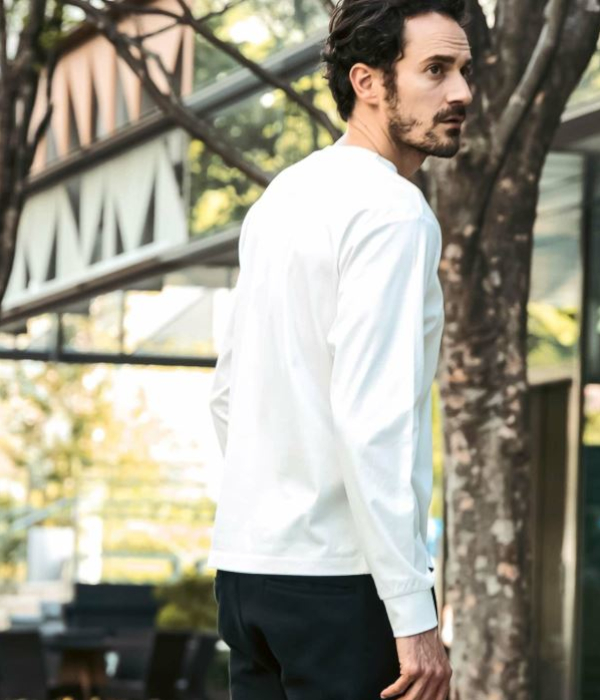 1PIU1UGUALE3 RELAX ウノピゥウノウグァーレトレ リラックス ダブルシルケットベーシックTシャツ 長袖 メンズ カットソー ロンT シンプル カジュアル 男性 | 1PIU1UGUALE3 RELAX | 11