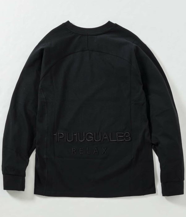 1PIU1UGUALE3 RELAX ウノピゥウノウグァーレトレ リラックス バック刺繍ロゴTシャツメンズ ロンT 長袖 カットソー カジュアル スポーツ | 1PIU1UGUALE3 RELAX | 06