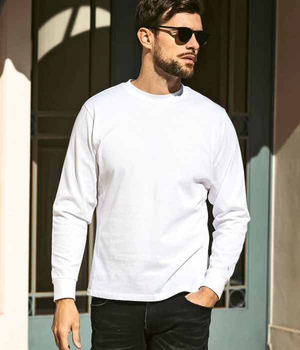 1PIU1UGUALE3 RELAX ウノピゥウノウグァーレトレ リラックス バック刺繍ロゴTシャツメンズ ロンT 長袖 カットソー カジュアル スポーツ | 1PIU1UGUALE3 RELAX | 07