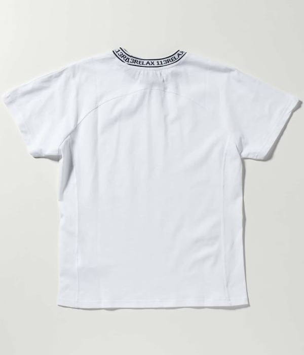 1PIU1UGUALE3 RELAX ウノピゥウノウグァーレトレ リラックス ネックロゴTシャツ メンズ 半袖 カットソー カジュアル スポーツ インナー | 1PIU1UGUALE3 RELAX | 12