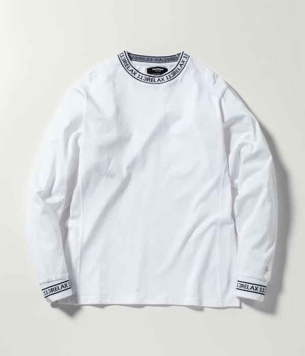 1PIU1UGUALE3 RELAX ウノピゥウノウグァーレトレ リラックス ネックロゴTシャツ メンズ ロンT 長袖 カットソー カジュアル スポーツ | 1PIU1UGUALE3 RELAX | 05