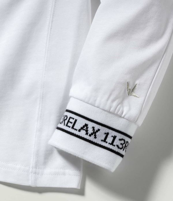 1PIU1UGUALE3 RELAX ウノピゥウノウグァーレトレ リラックス ネックロゴTシャツ メンズ ロンT 長袖 カットソー カジュアル スポーツ | 1PIU1UGUALE3 RELAX | 08