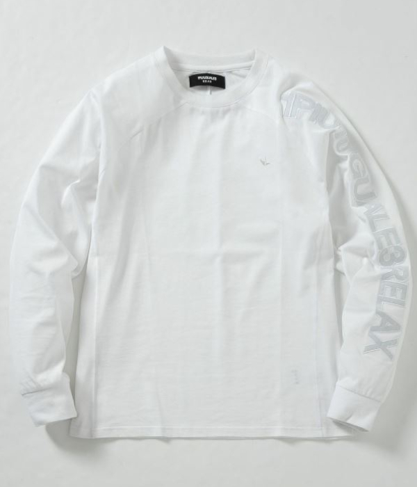 1PIU1UGUALE3 RELAX ウノピゥウノウグァーレトレ リラックス 袖ロゴアップリケTシャツ 長袖 カットソー メンズ ロンT カジュアル 男性 | 1PIU1UGUALE3 RELAX | 11