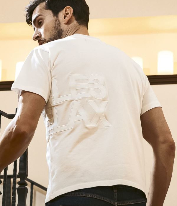 1PIU1UGUALE3 RELAX ウノピゥウノウグァーレトレ リラックス フェイクレザーロゴTシャツ メンズ 半袖 カットソー カジュアル スポーツ インナー | 1PIU1UGUALE3 RELAX | 09