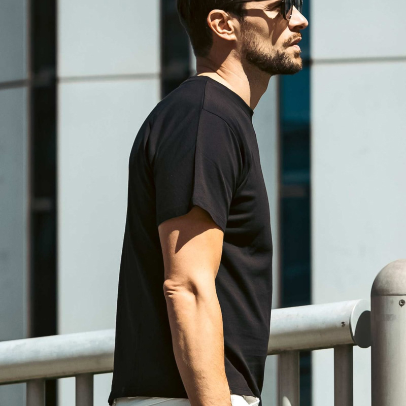 1PIU1UGUALE3 RELAX ウノピゥウノウグァーレトレ リラックス バーチカル刺繍ロゴ半袖Tシャツ メンズ ウノピュー カットソー ブランド | 1PIU1UGUALE3 RELAX | 11