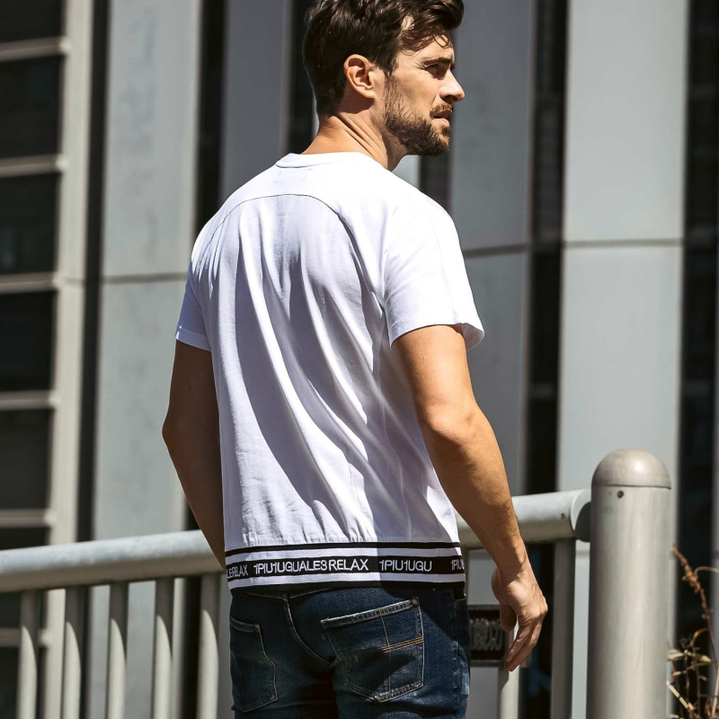 1PIU1UGUALE3 RELAX ウノピゥウノウグァーレトレ リラックス 裾ロゴ半袖Tシャツ カットソー メンズ ブランド ファッション ウノピュー | 1PIU1UGUALE3 RELAX | 13