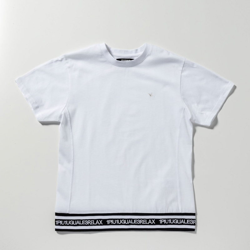 1PIU1UGUALE3 RELAX ウノピゥウノウグァーレトレ リラックス 裾ロゴ半袖Tシャツ カットソー メンズ ブランド ファッション ウノピュー | 1PIU1UGUALE3 RELAX | 14