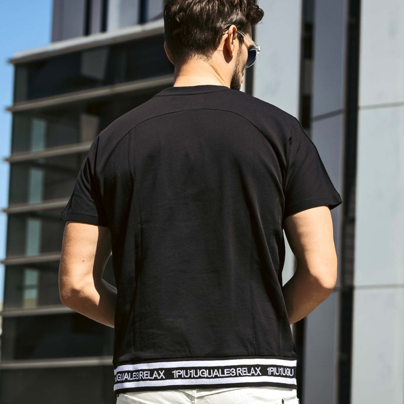 1PIU1UGUALE3 RELAX ウノピゥウノウグァーレトレ リラックス 裾ロゴ半袖Tシャツ カットソー メンズ ブランド ファッション ウノピュー | 1PIU1UGUALE3 RELAX | 04