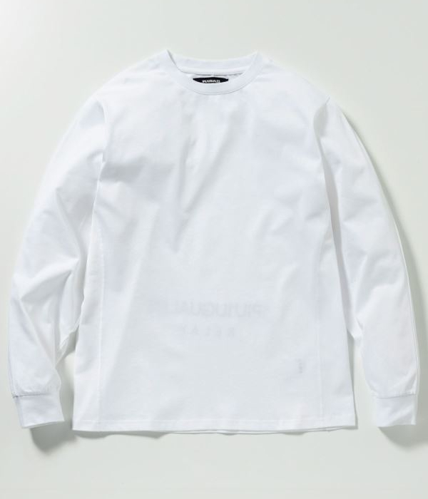 1PIU1UGUALE3 RELAX ウノピゥウノウグァーレトレ リラックス ラインストーンロゴTシャツ メンズ ロンT 長袖 カットソー カジュアル スポーツ | 1PIU1UGUALE3 RELAX | 05