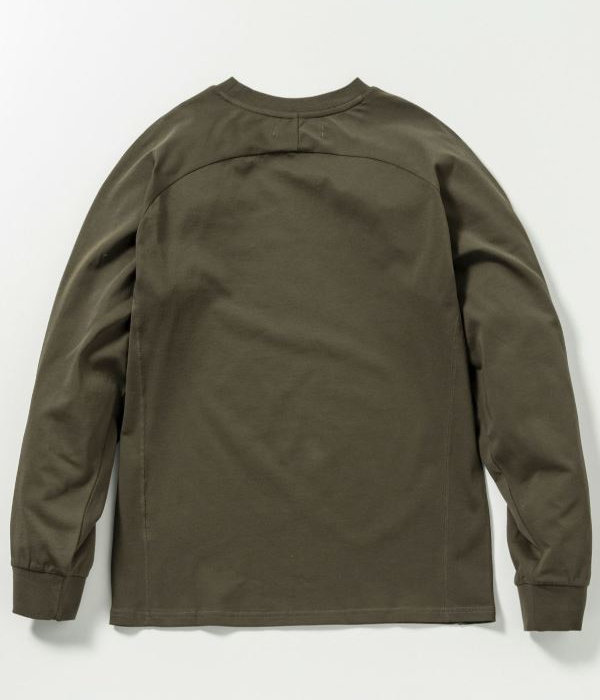 1PIU1UGUALE3 RELAX ウノピゥウノウグァーレトレ リラックス テープロゴTシャツ メンズ ロンT 長袖 カットソー カジュアル スポーツ | 1PIU1UGUALE3 RELAX | 06