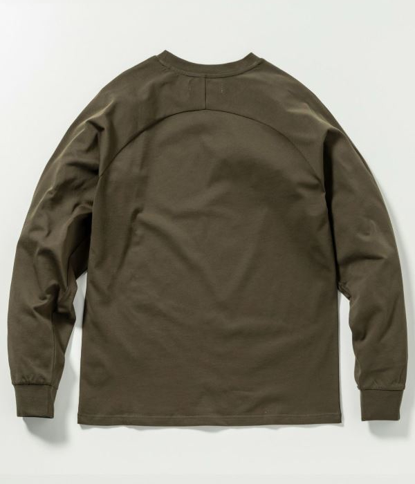 1PIU1UGUALE3 RELAX ウノピゥウノウグァーレトレ リラックス バーチカルエンブロイディーTシャツ メンズ ロンT 長袖 カットソー カジュアル スポーツ | 1PIU1UGUALE3 RELAX | 09