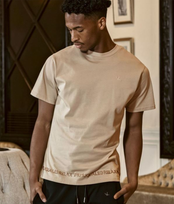 1PIU1UGUALE3 RELAX ウノピゥウノウグァーレトレ リラックス ラインストーンヘムシルケットTシャツ メンズ 半袖 カットソー カジュアル スポーツ | 1PIU1UGUALE3 RELAX | 09