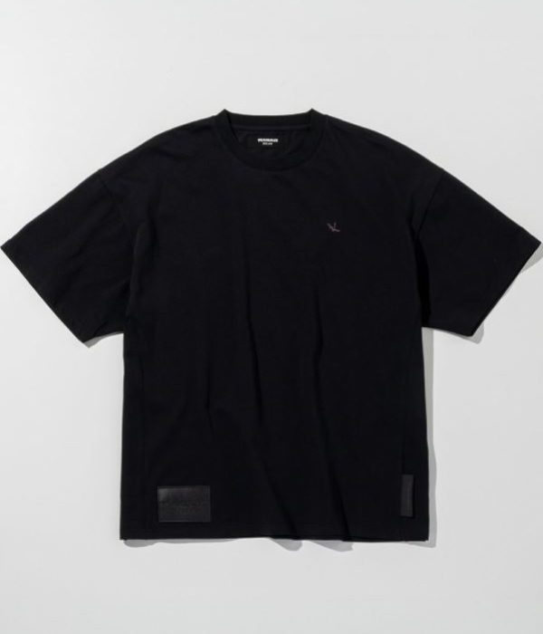 1PIU1UGUALE3 RELAX ウノピゥウノウグァーレトレ リラックス レザーパッチシルケットTシャツ メンズ 半袖 カットソー カジュアル スポーツ | 1PIU1UGUALE3 RELAX | 03