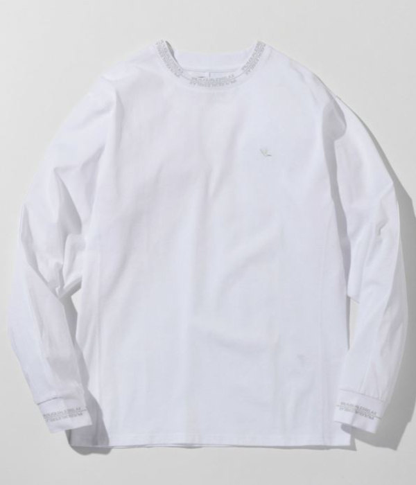 1PIU1UGUALE3 RELAX ウノピゥウノウグァーレトレ リラックス ダブルロゴラインTシャツ メンズ ロンT 長袖 カットソー カジュアル スポーツ | 1PIU1UGUALE3 RELAX | 01