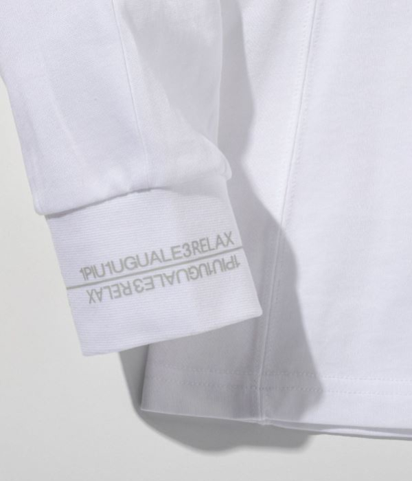 1PIU1UGUALE3 RELAX ウノピゥウノウグァーレトレ リラックス ダブルロゴラインTシャツ メンズ ロンT 長袖 カットソー カジュアル スポーツ | 1PIU1UGUALE3 RELAX | 13