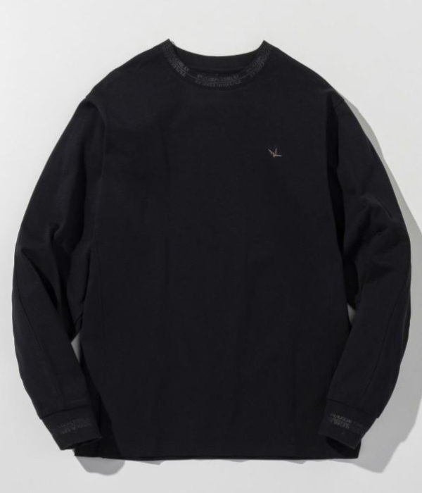 1PIU1UGUALE3 RELAX ウノピゥウノウグァーレトレ リラックス ダブルロゴラインTシャツ メンズ ロンT 長袖 カットソー カジュアル スポーツ | 1PIU1UGUALE3 RELAX | 03