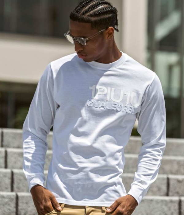 1PIU1UGUALE3 RELAX ウノピゥウノウグァーレトレ リラックス スタックロゴTシャツ メンズ ロンT 長袖 カットソー カジュアル スポーツ | 1PIU1UGUALE3 RELAX | 10