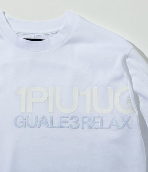 1PIU1UGUALE3 RELAX ウノピゥウノウグァーレトレ リラックス スタックロゴTシャツ メンズ ロンT 長袖 カットソー カジュアル スポーツ | 1PIU1UGUALE3 RELAX | 13