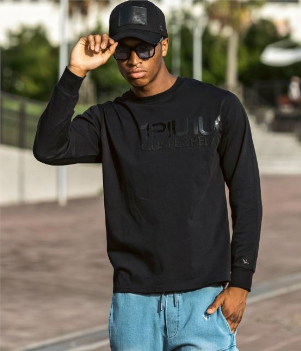 1PIU1UGUALE3 RELAX ウノピゥウノウグァーレトレ リラックス スタックロゴTシャツ メンズ ロンT 長袖 カットソー カジュアル スポーツ | 1PIU1UGUALE3 RELAX | 04