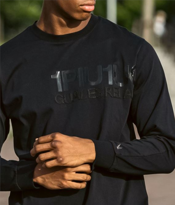 1PIU1UGUALE3 RELAX ウノピゥウノウグァーレトレ リラックス スタックロゴTシャツ メンズ ロンT 長袖 カットソー カジュアル スポーツ | 1PIU1UGUALE3 RELAX | 05